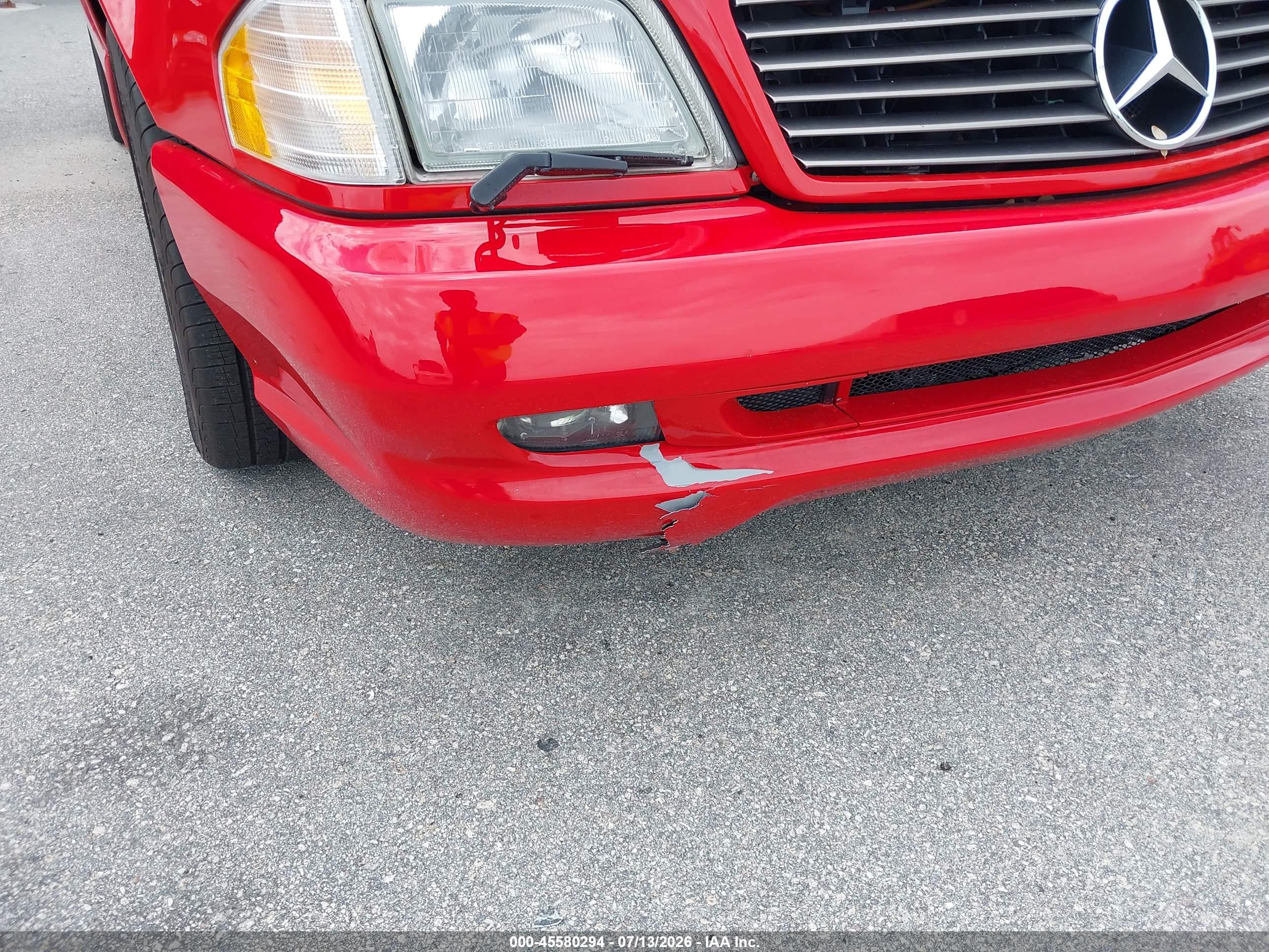 2002 MERCEDES-BENZ SL 500 SL500