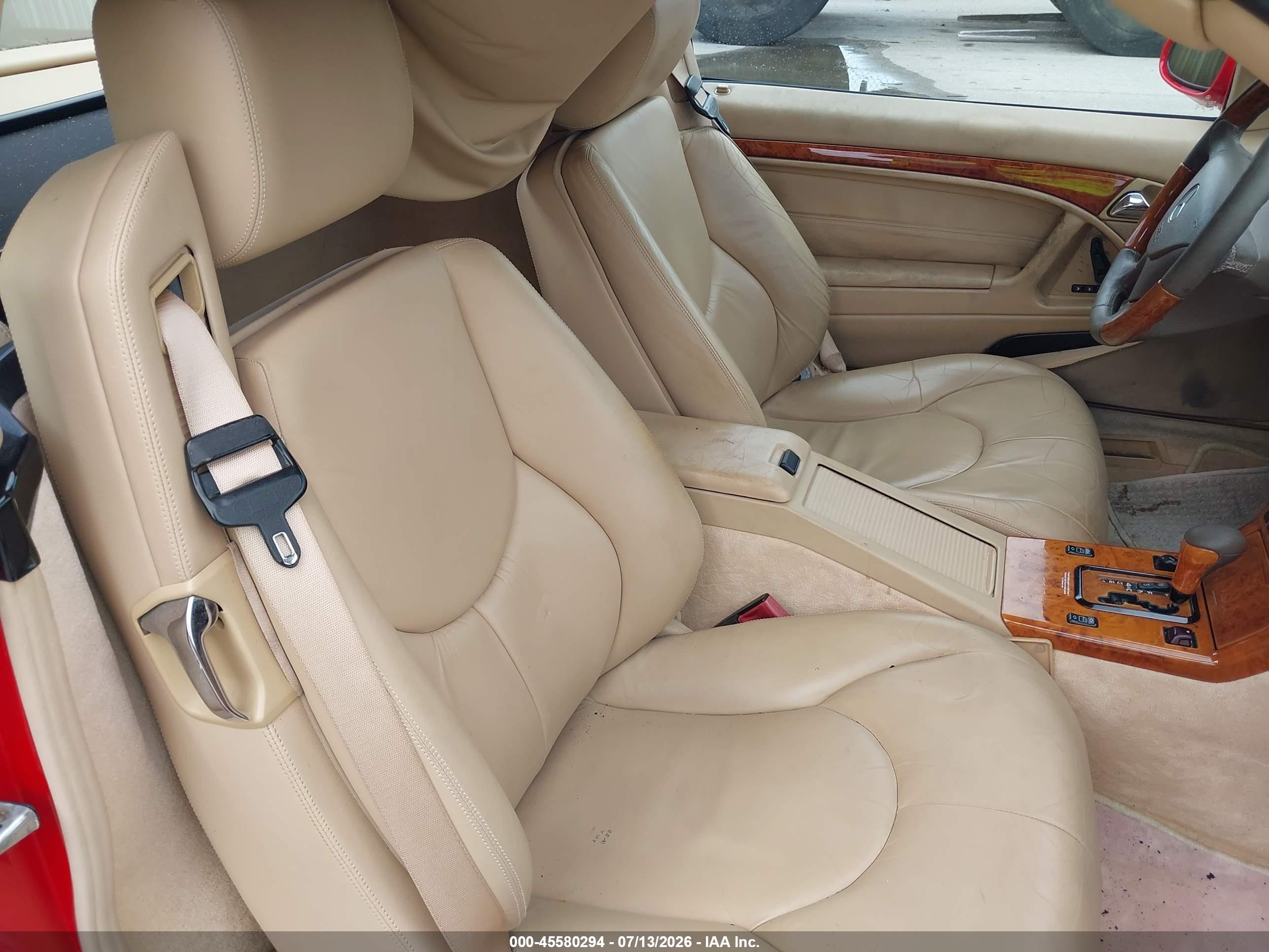 2002 MERCEDES-BENZ SL 500 SL500