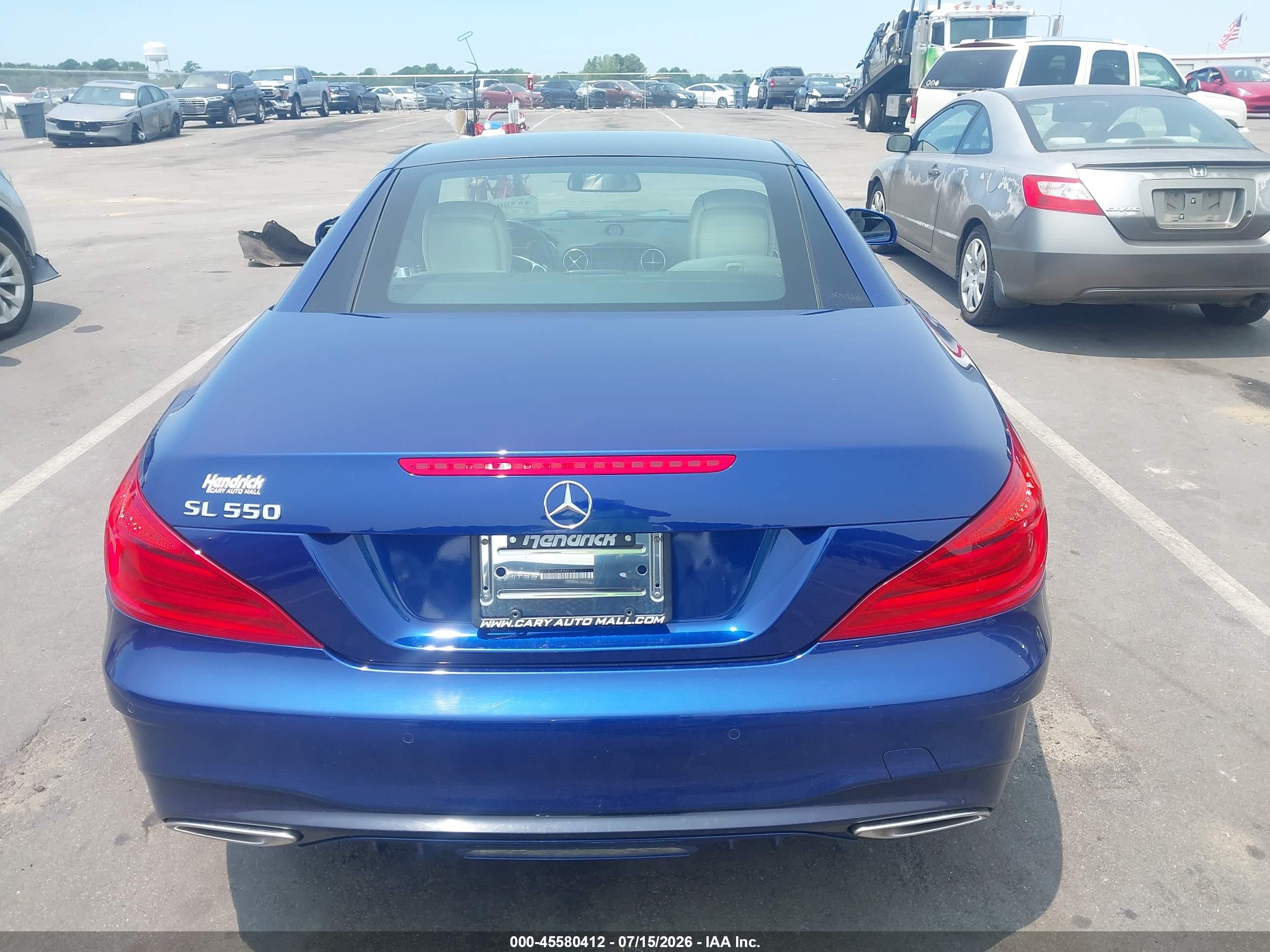 2017 MERCEDES-BENZ SL 550 SL550