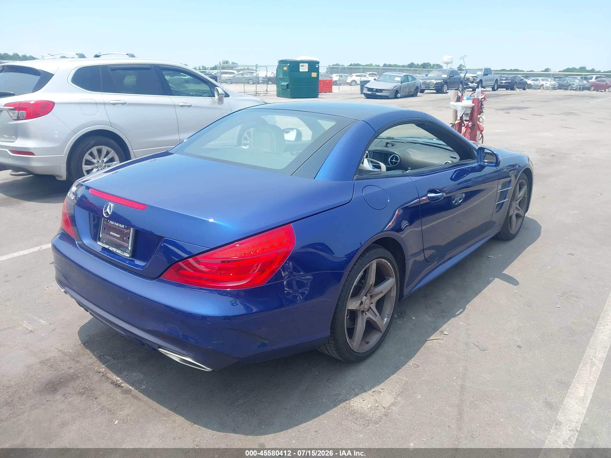 2017 MERCEDES-BENZ SL 550 SL550