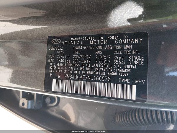 2022 HYUNDAI TUCSON SEL