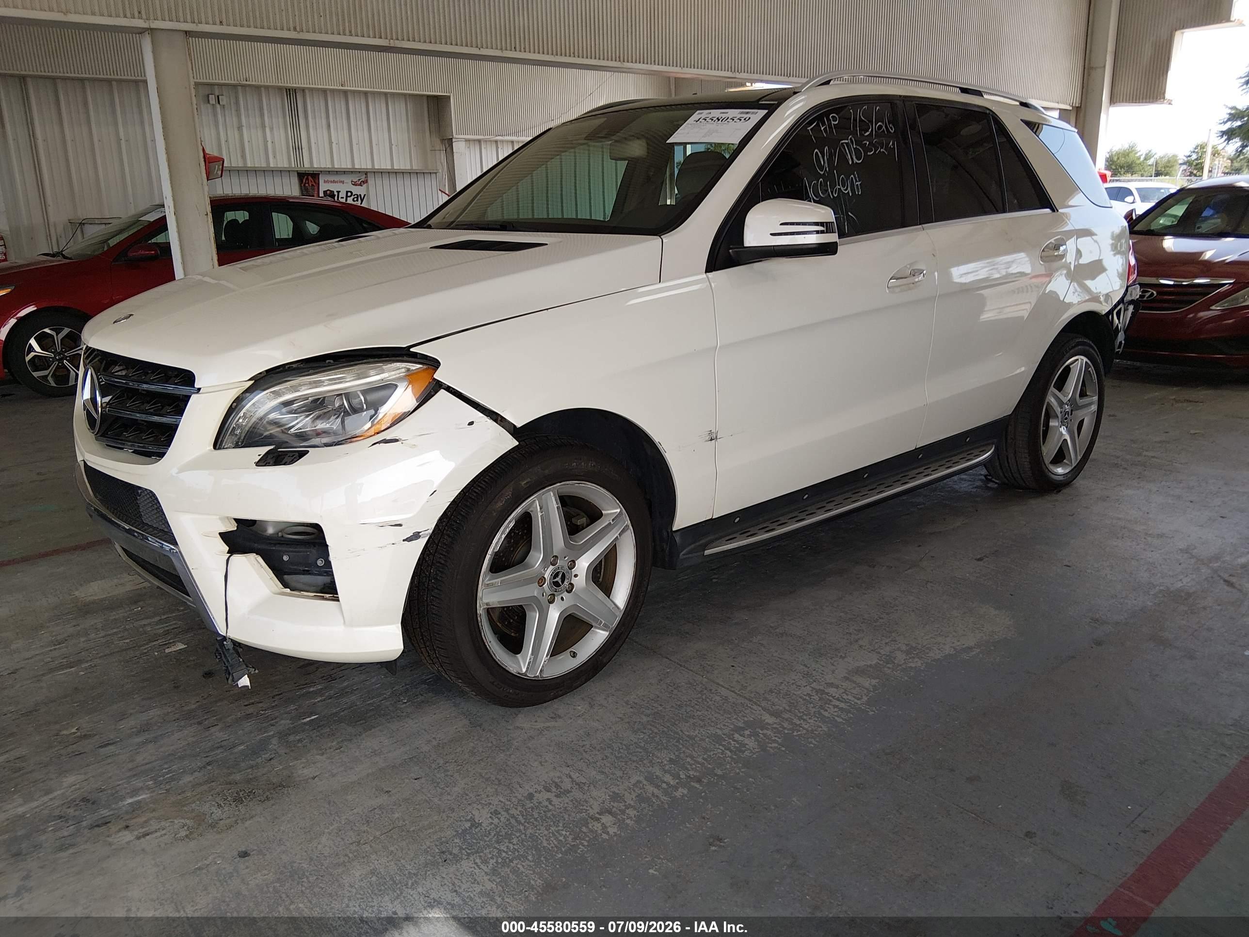 2013 MERCEDES-BENZ ML 550 4MATIC