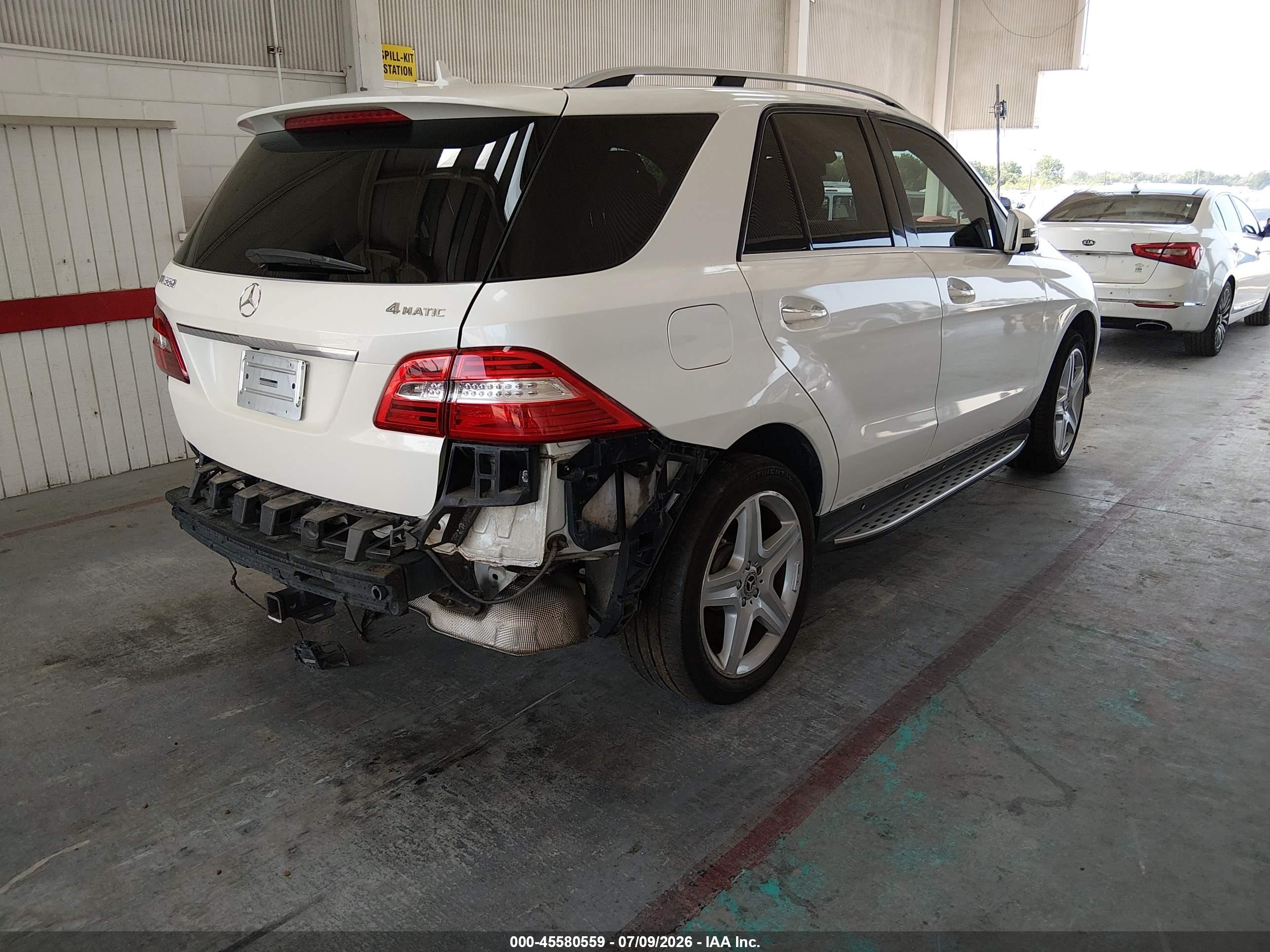 2013 MERCEDES-BENZ ML 550 4MATIC