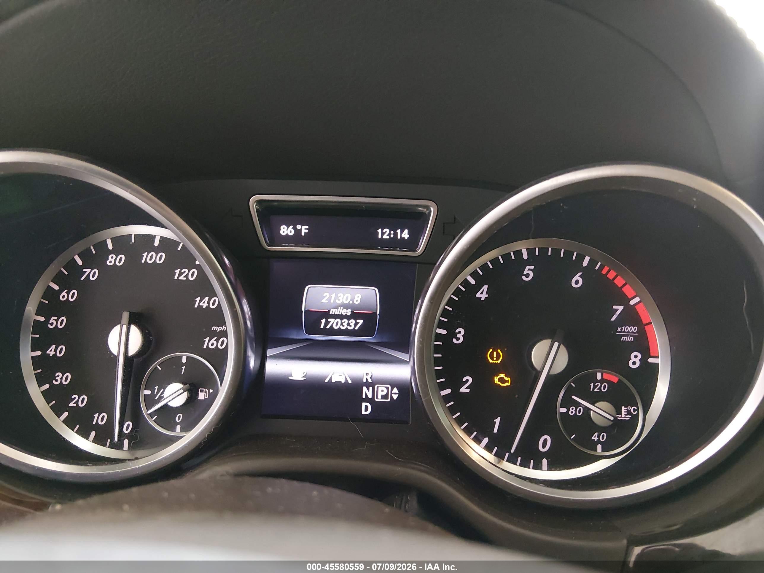 2013 MERCEDES-BENZ ML 550 4MATIC