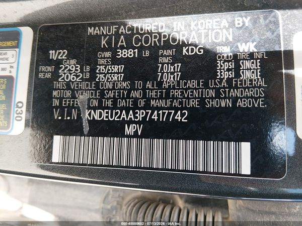 2023 KIA SELTOS S