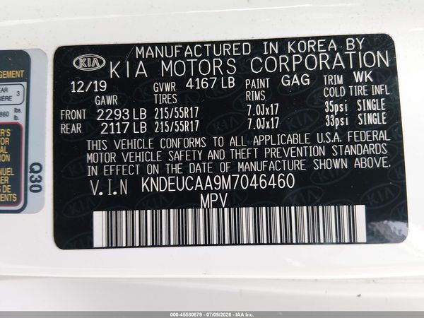 2021 KIA SELTOS S