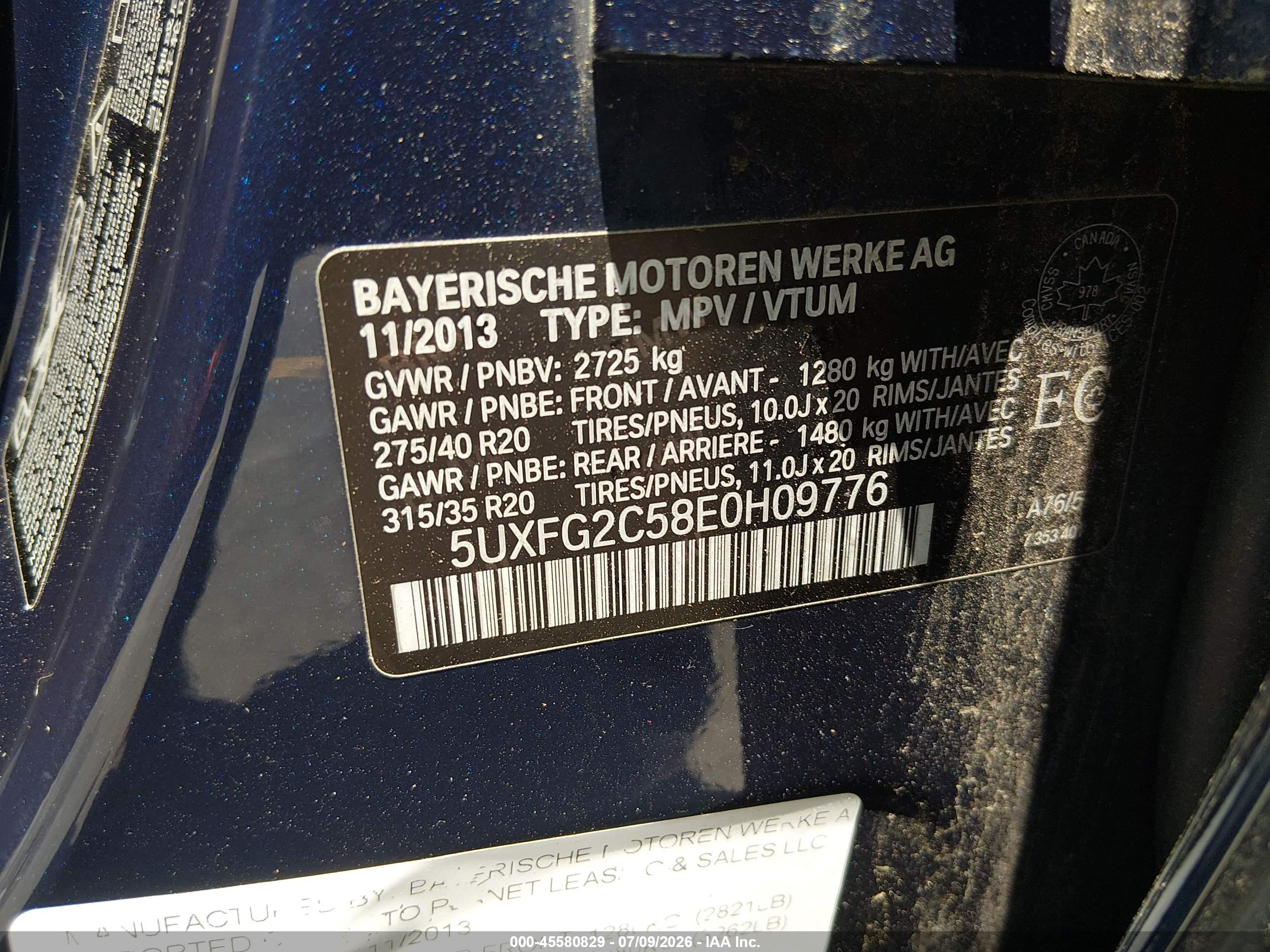 2014 BMW X6 xDrive35i