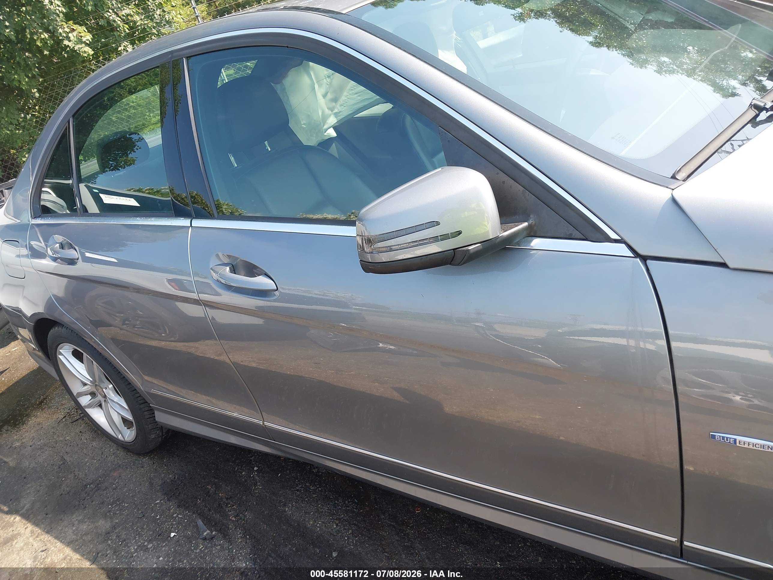 2012 MERCEDES-BENZ C 250 LUXURY/SPORT