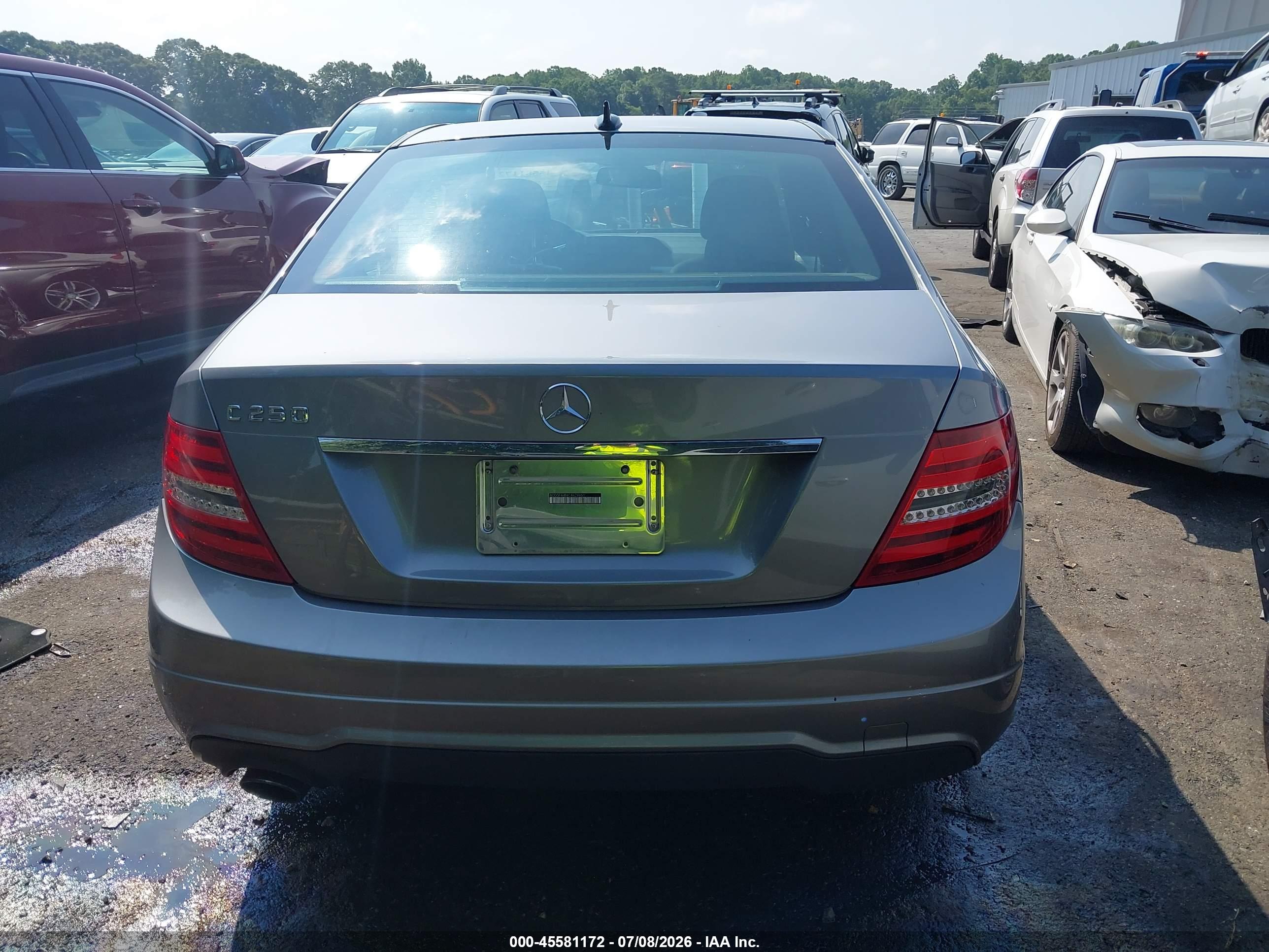 2012 MERCEDES-BENZ C 250 LUXURY/SPORT