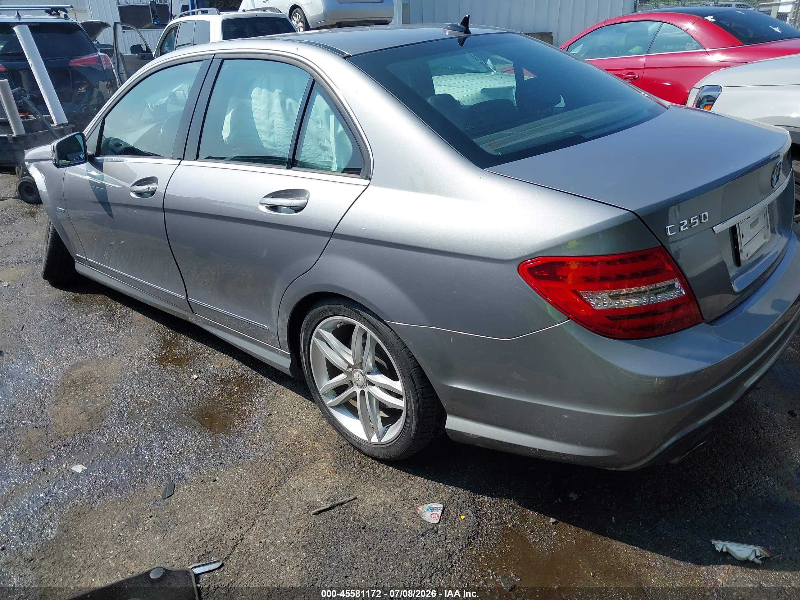 2012 MERCEDES-BENZ C 250 LUXURY/SPORT