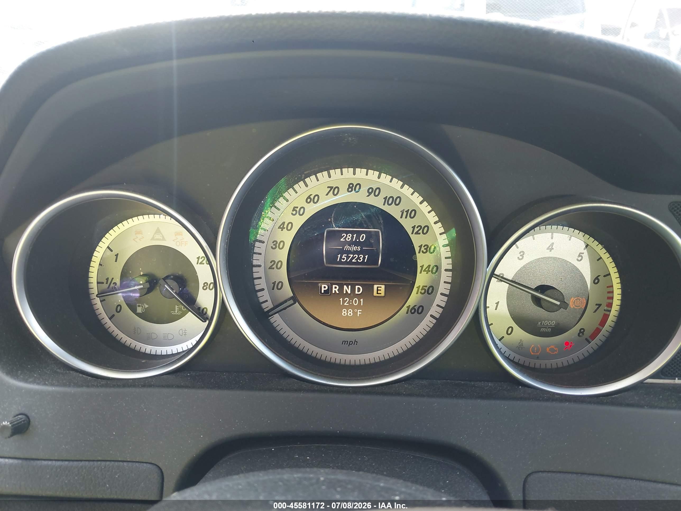 2012 MERCEDES-BENZ C 250 LUXURY/SPORT