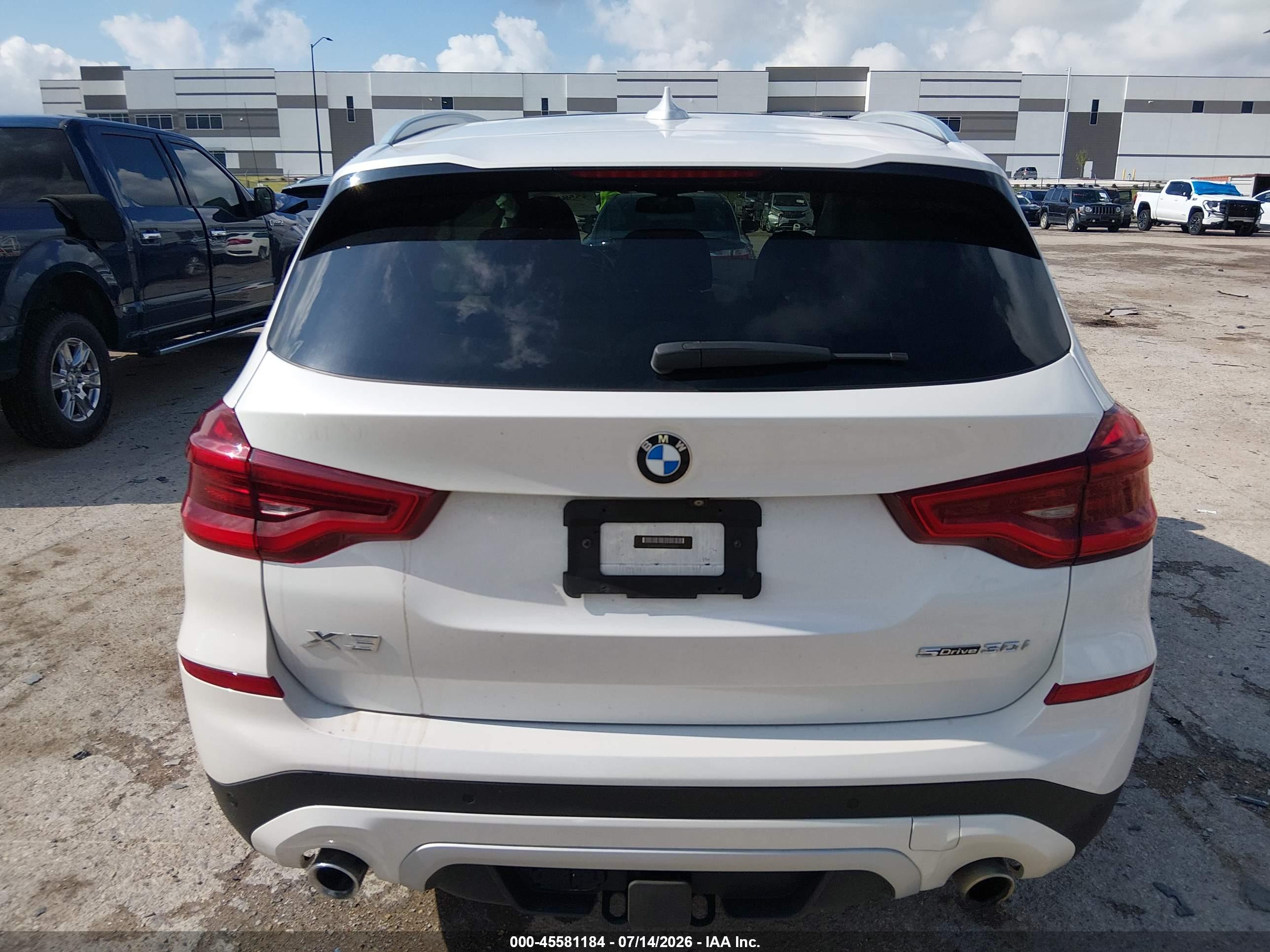 2019 BMW X3 SDRIVE30I