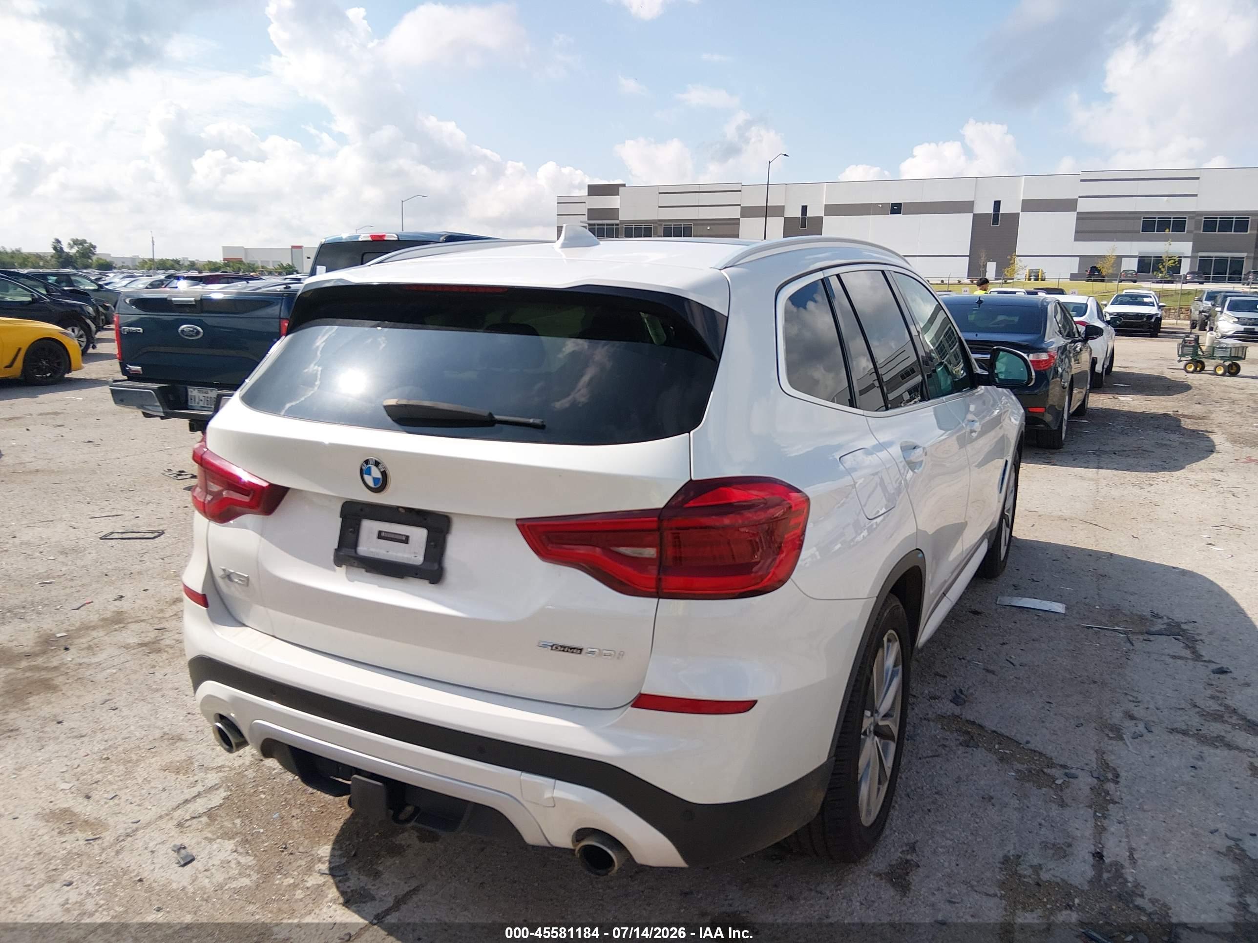2019 BMW X3 SDRIVE30I