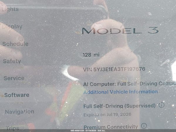 2026 TESLA MODEL 3