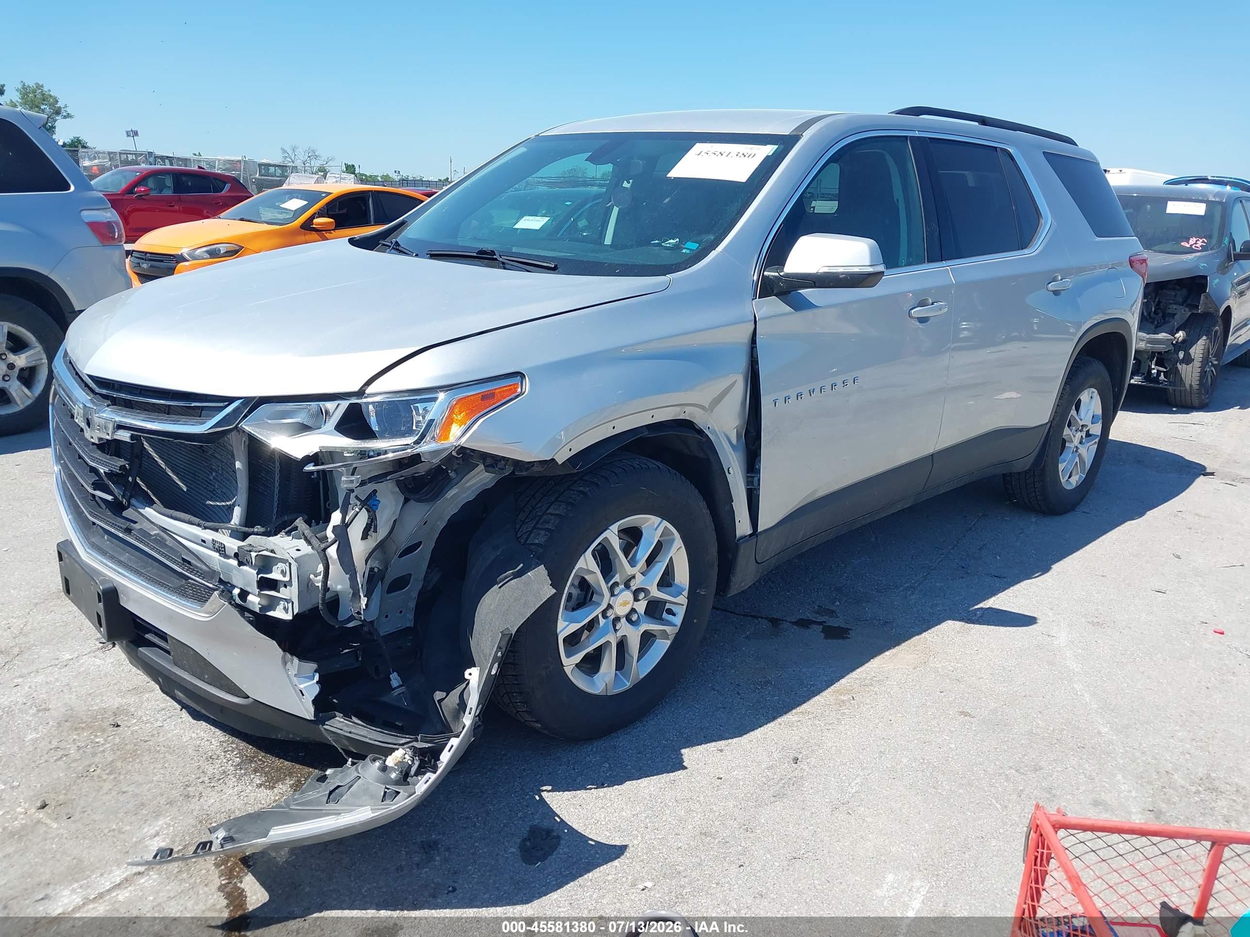 2021 CHEVROLET TRAVERSE AWD LT LEATHER — I2