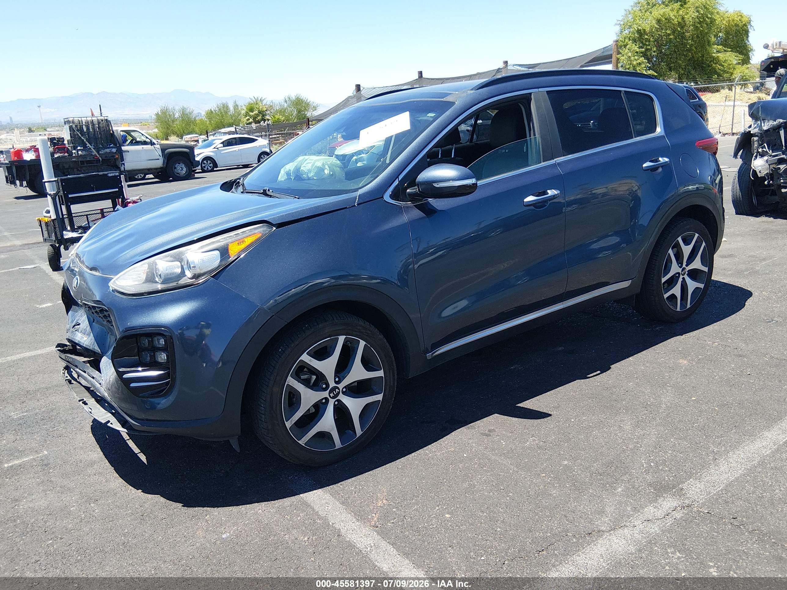 2018 KIA SPORTAGE SX TURBO — I2