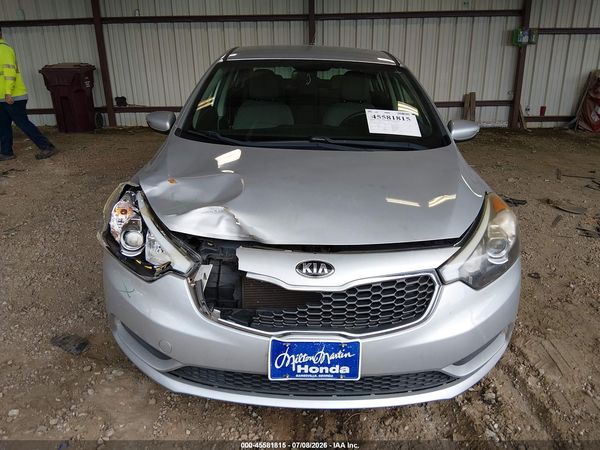2016 KIA FORTE LX