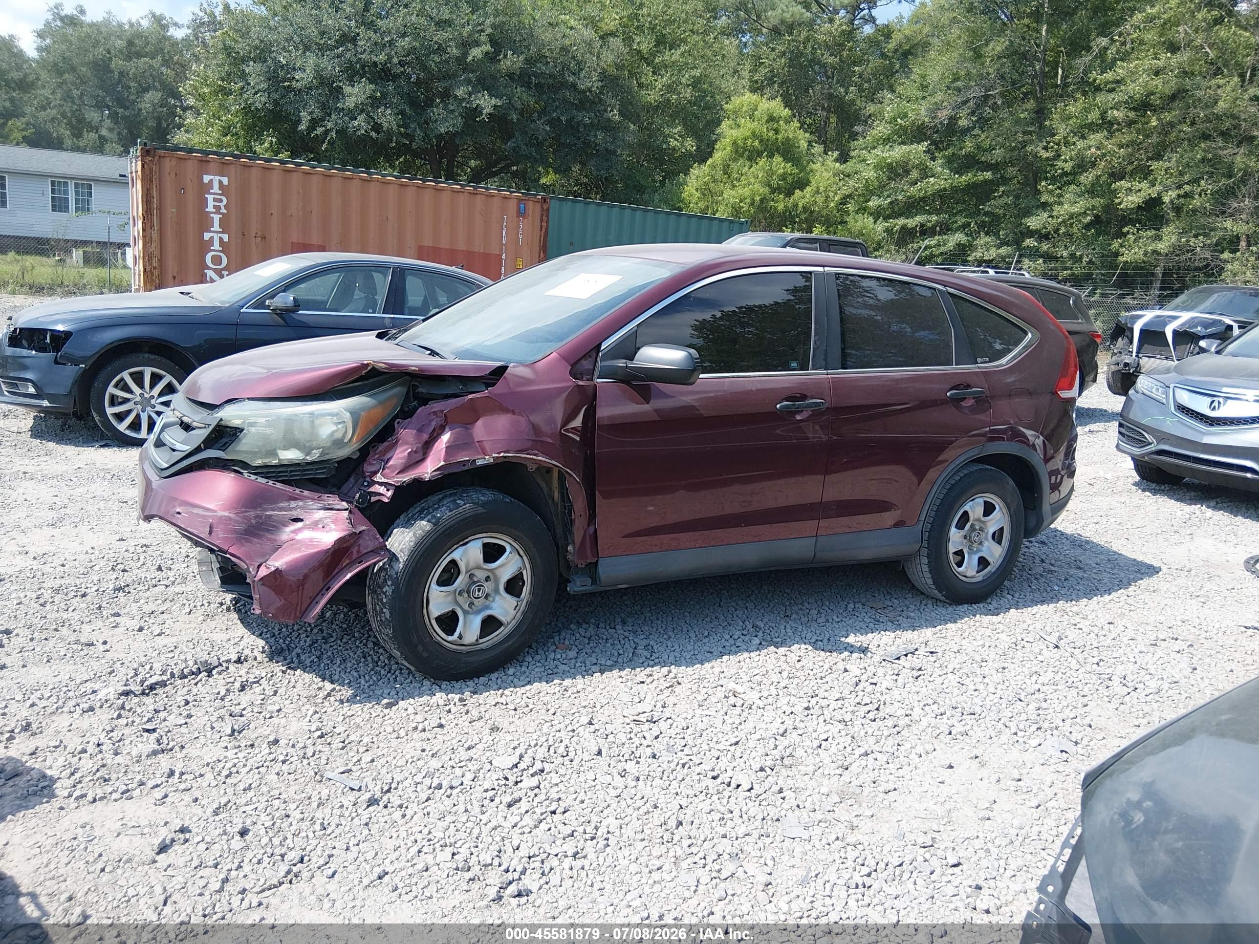 2012 HONDA CR-V LX