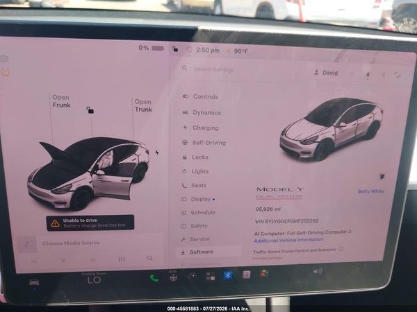2021 TESLA MODEL Y