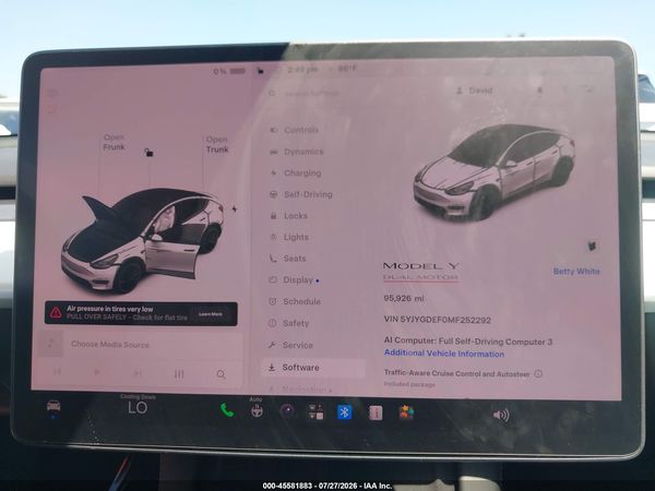 2021 TESLA MODEL Y