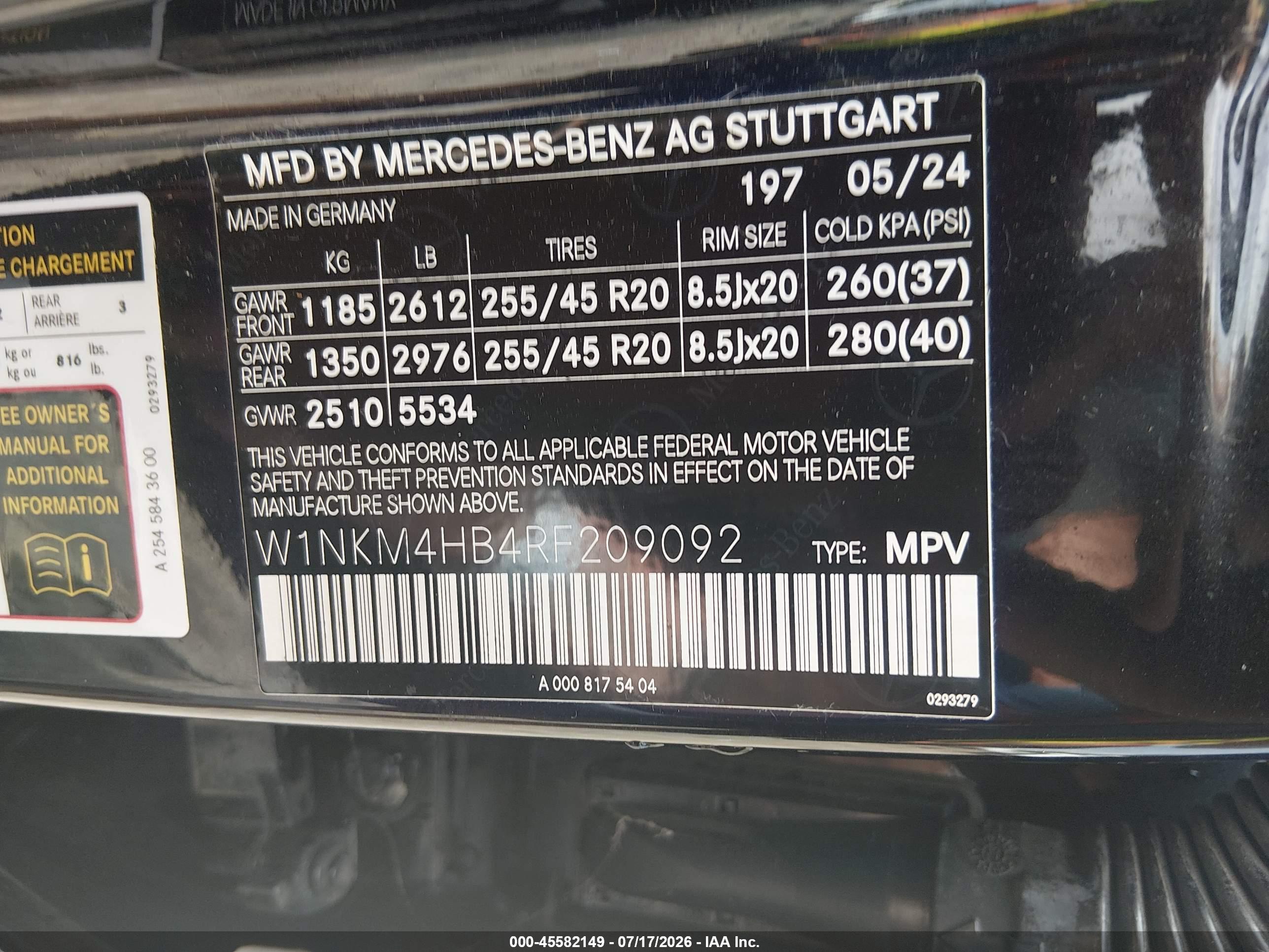 2024 MERCEDES-BENZ GLC 300 4MATIC SUV