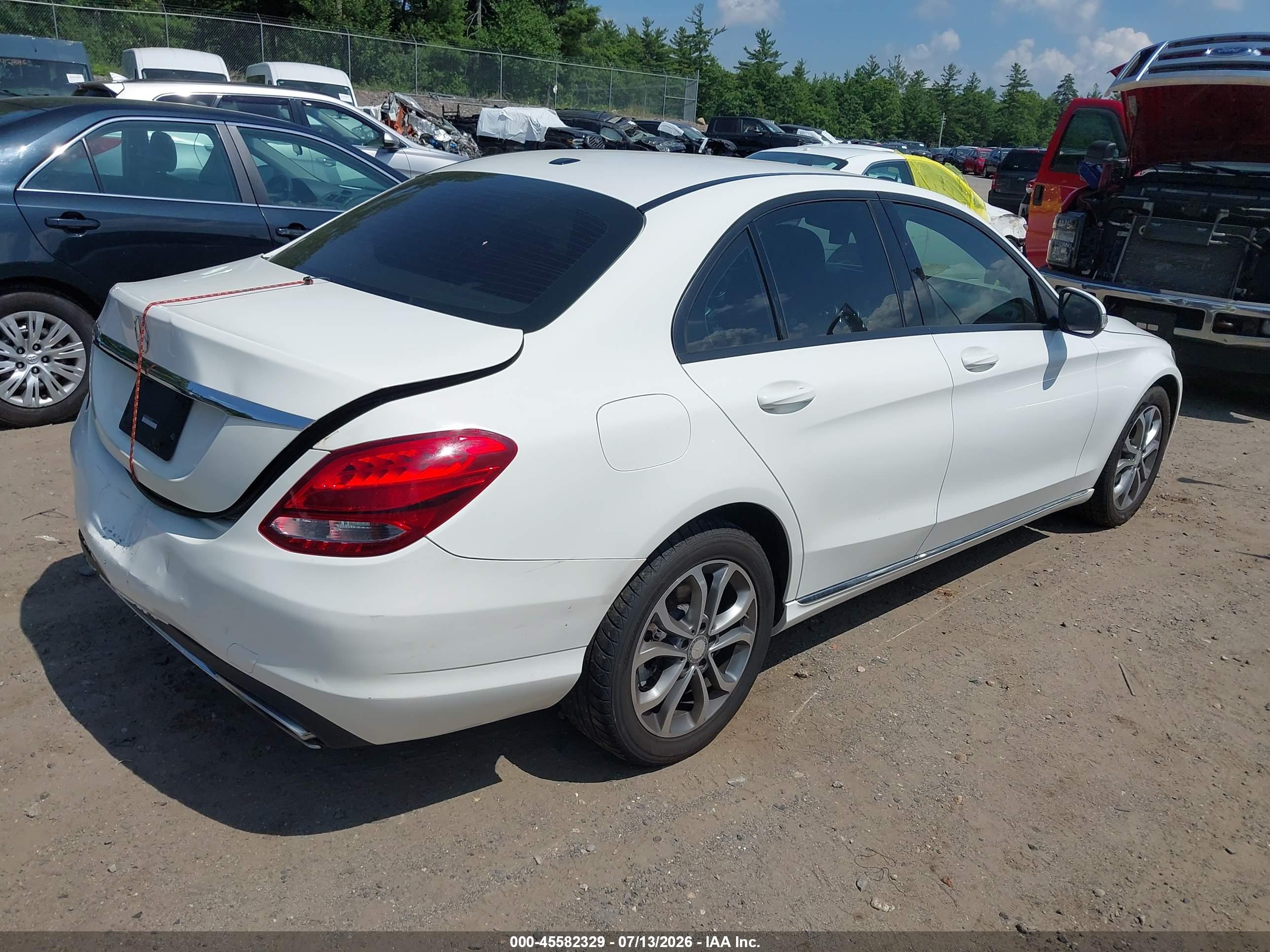 2015 MERCEDES-BENZ C 300 4MATIC
