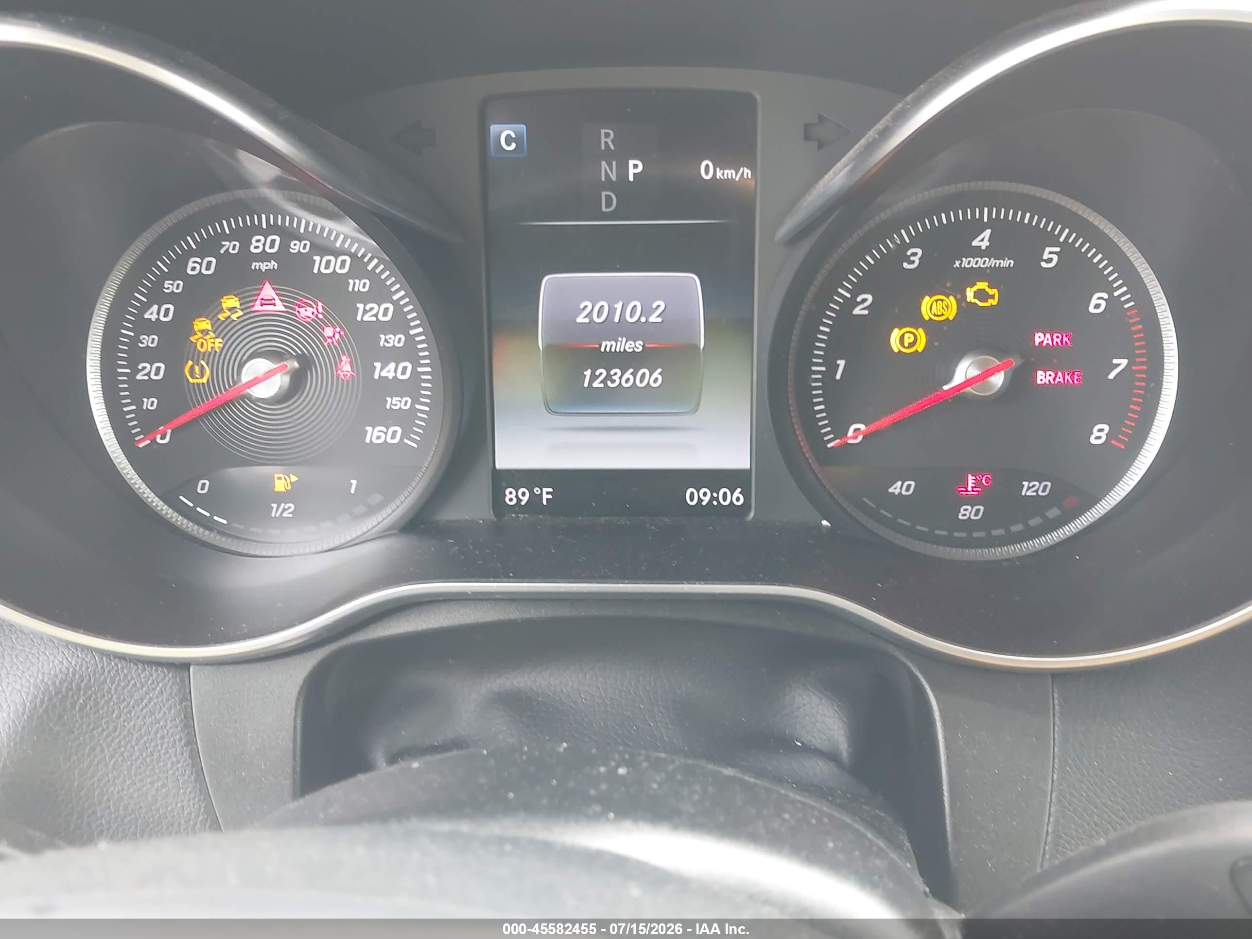 2016 MERCEDES-BENZ GLC 300 4MATIC