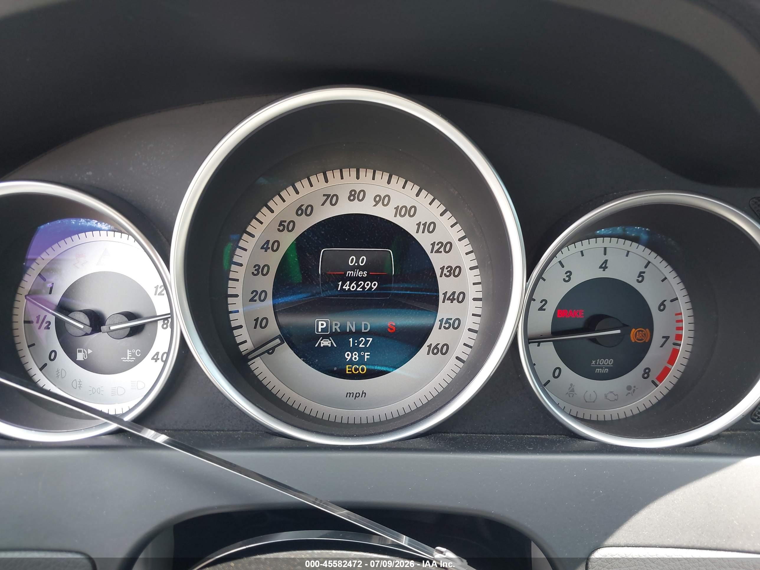 2013 MERCEDES-BENZ C 350 SPORT