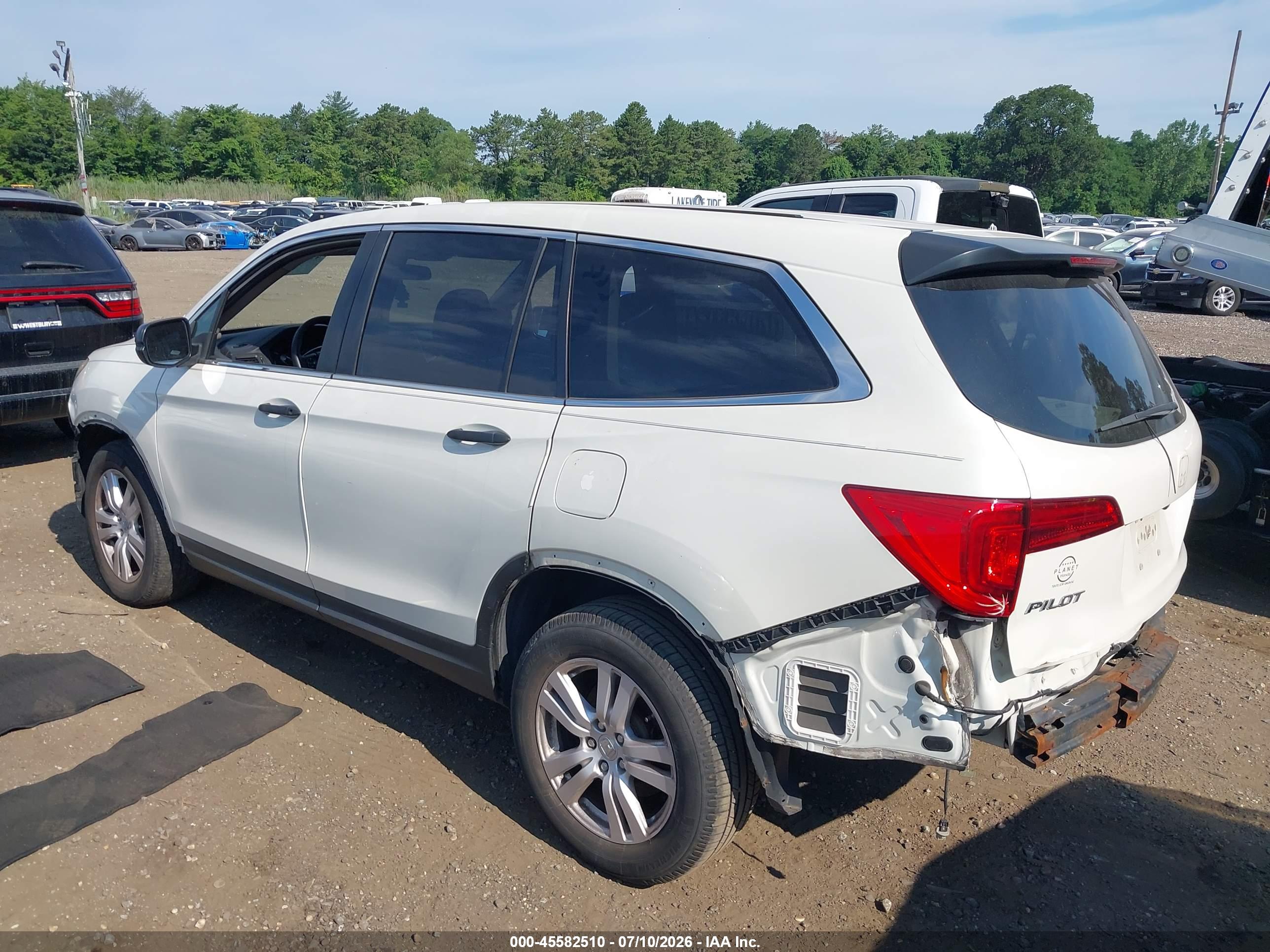 2016 HONDA PILOT LX