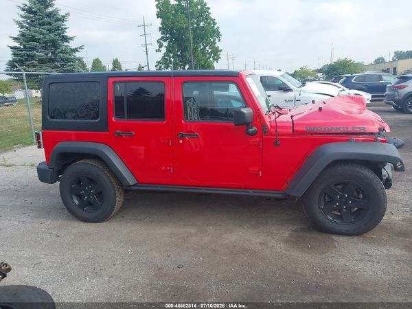 2016 JEEP WRANGLER UNLIMITED BLACK BEAR