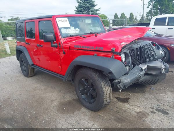 2016 JEEP WRANGLER UNLIMITED BLACK BEAR