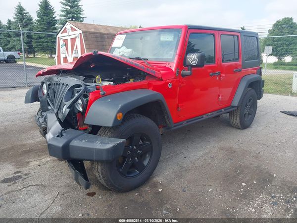 2016 JEEP WRANGLER UNLIMITED BLACK BEAR
