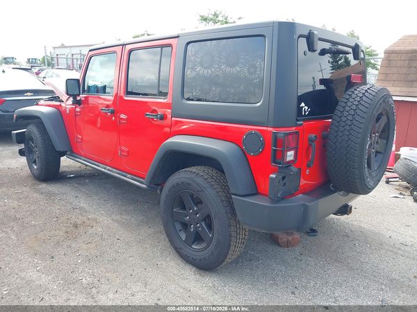 2016 JEEP WRANGLER UNLIMITED BLACK BEAR