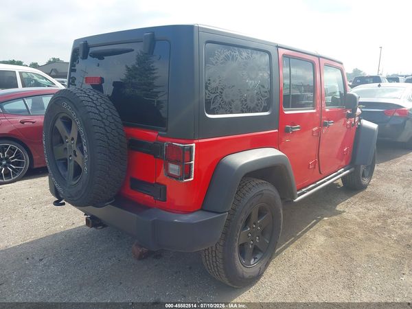 2016 JEEP WRANGLER UNLIMITED BLACK BEAR
