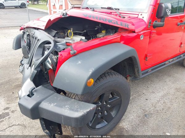 2016 JEEP WRANGLER UNLIMITED BLACK BEAR