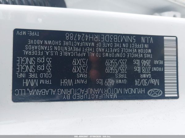 2024 HYUNDAI TUCSON SEL