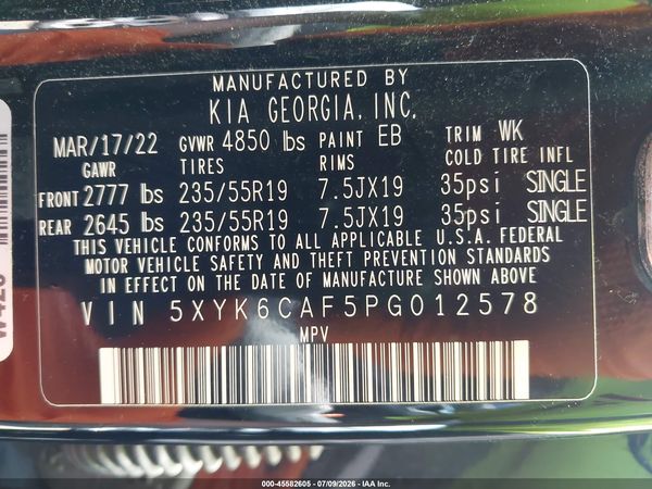 2023 KIA SPORTAGE X-LINE