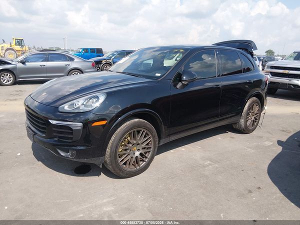 2018 PORSCHE CAYENNE PLATINUM EDITION