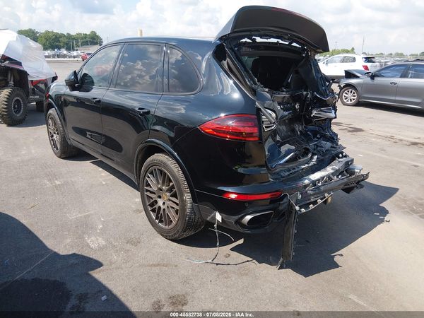 2018 PORSCHE CAYENNE PLATINUM EDITION