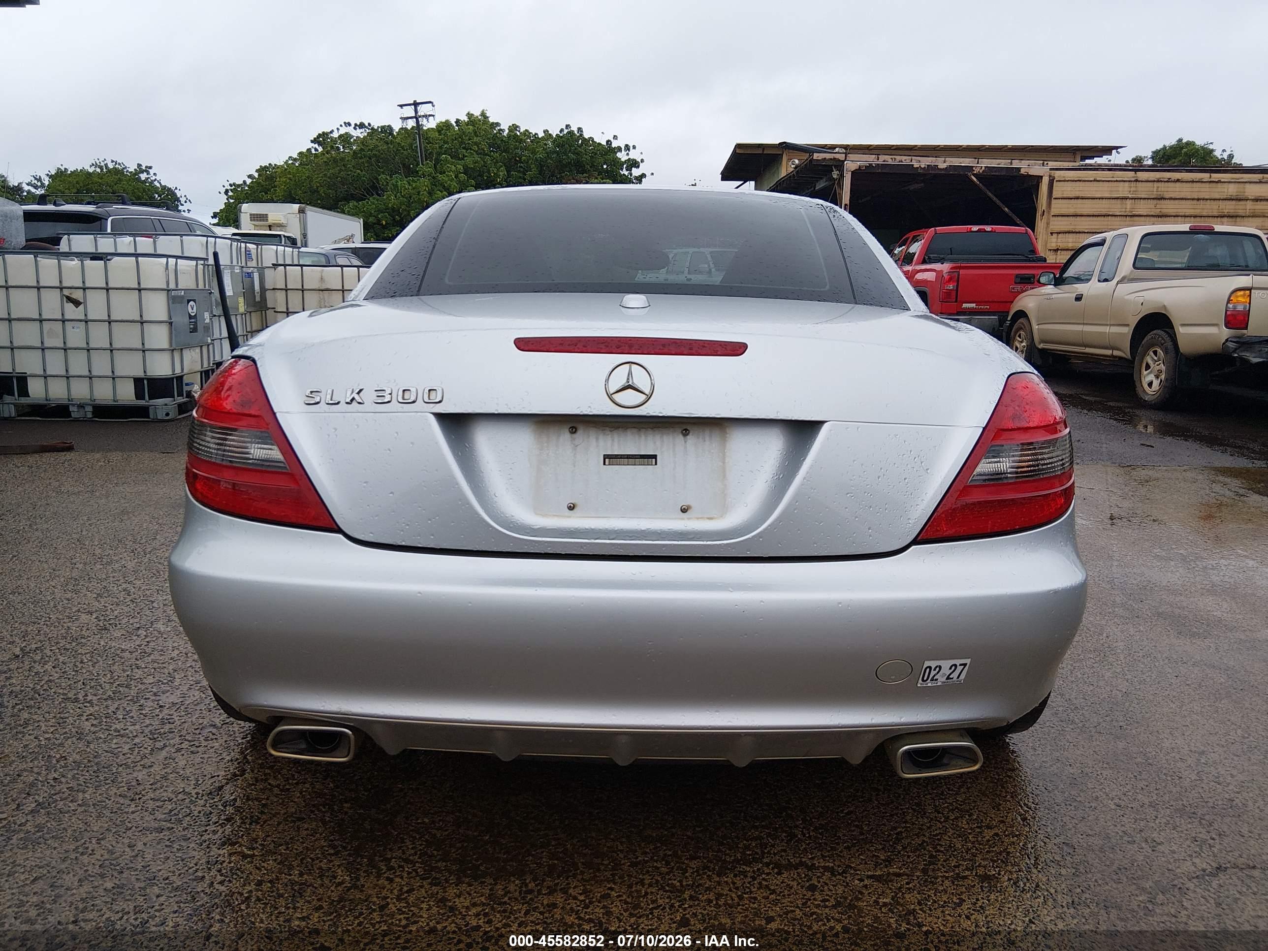 2009 MERCEDES-BENZ SLK 300 SLK300