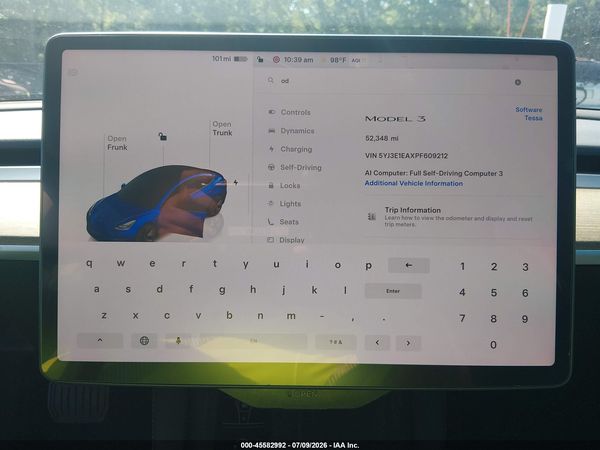 2023 TESLA MODEL 3 REAR-WHEEL DRIVE
