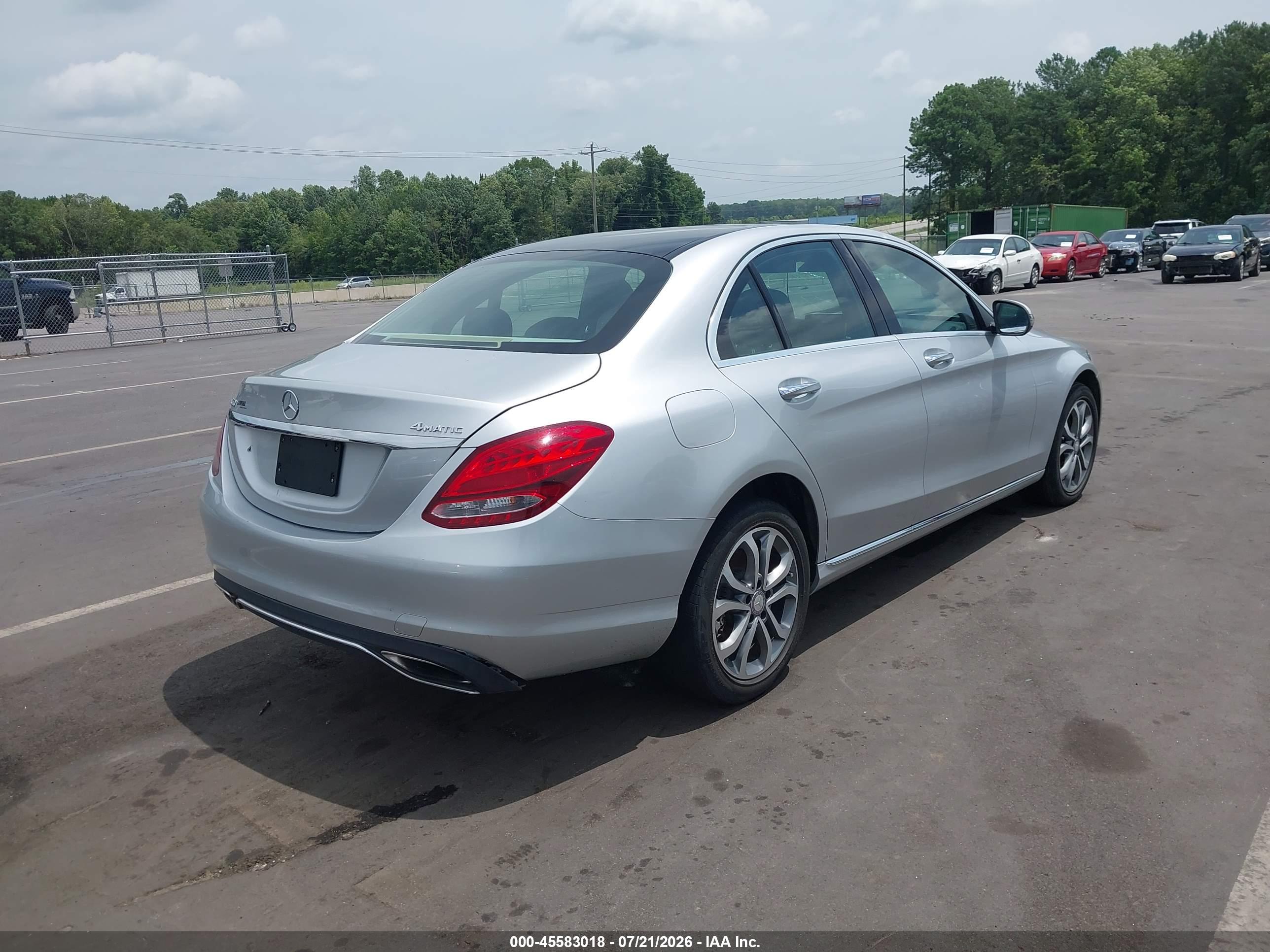 2017 MERCEDES-BENZ C 300 4MATIC