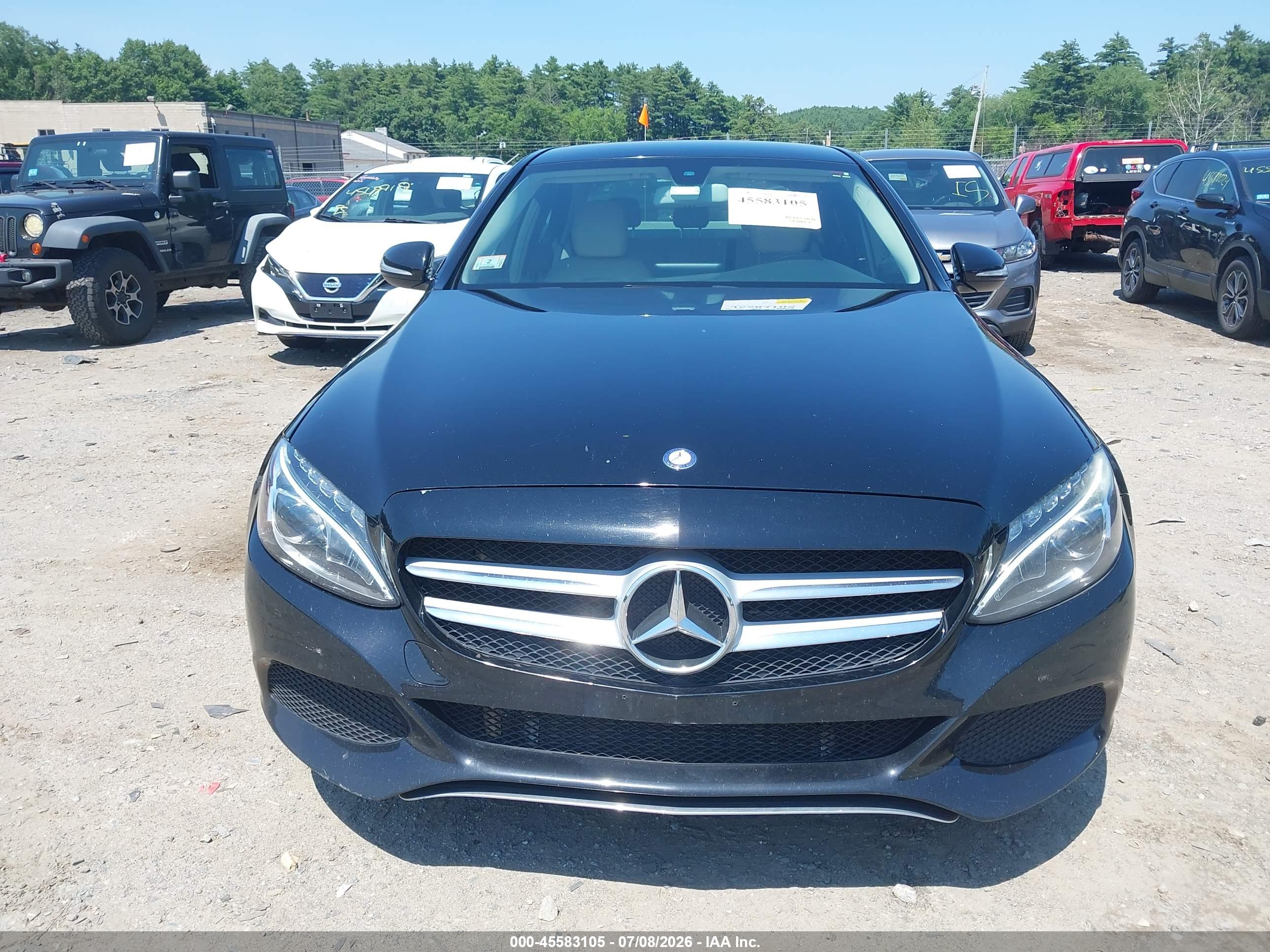 2015 MERCEDES-BENZ C 300 4MATIC