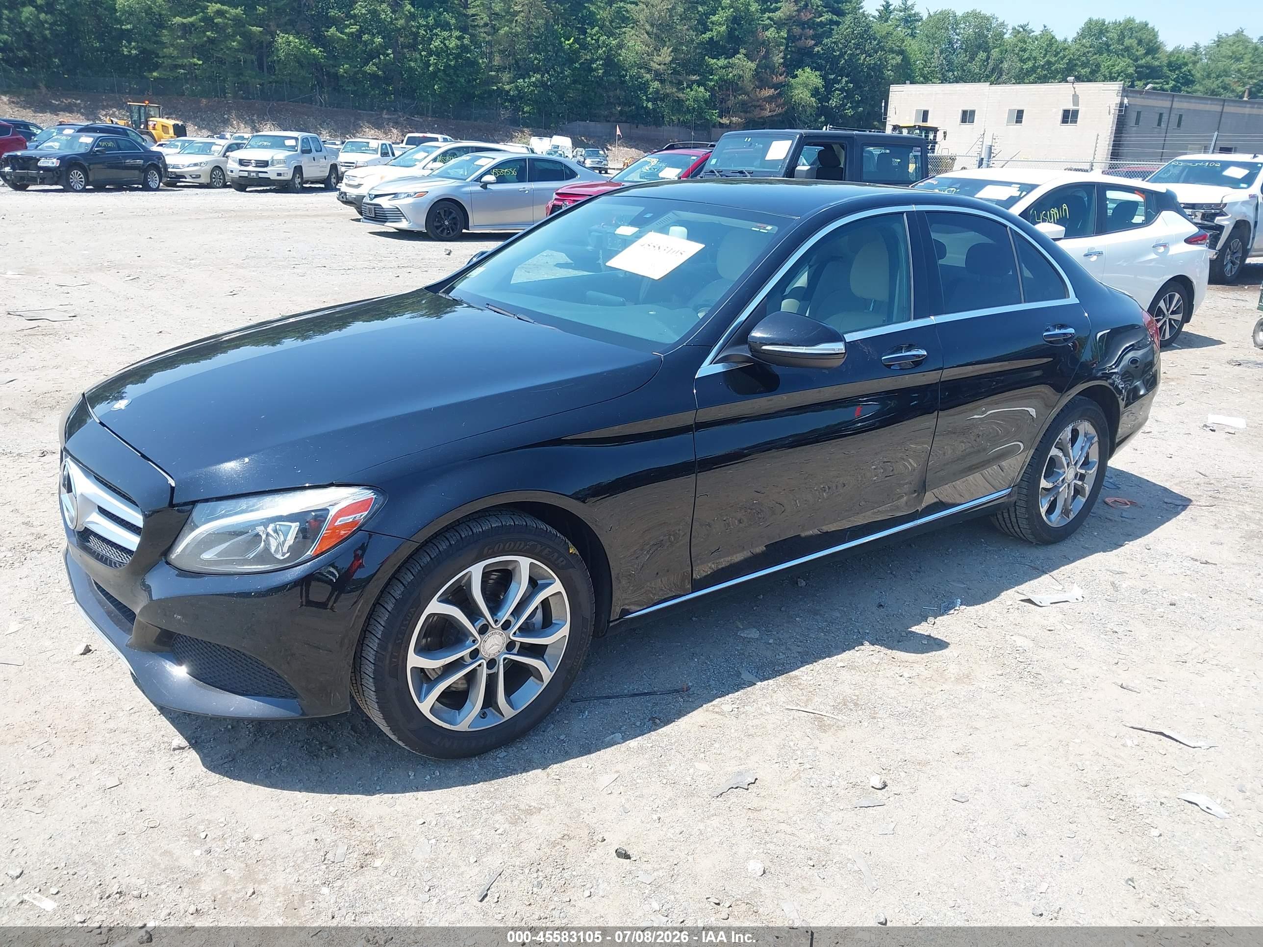 2015 MERCEDES-BENZ C 300 4MATIC