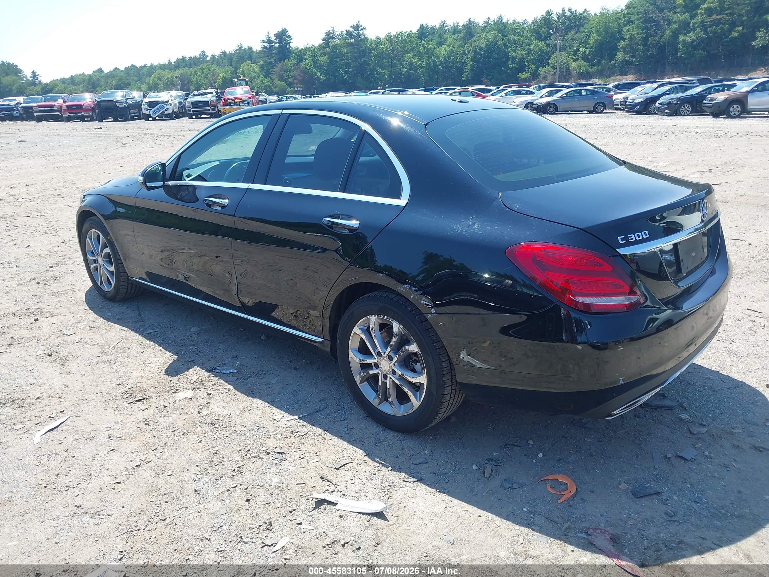 2015 MERCEDES-BENZ C 300 4MATIC