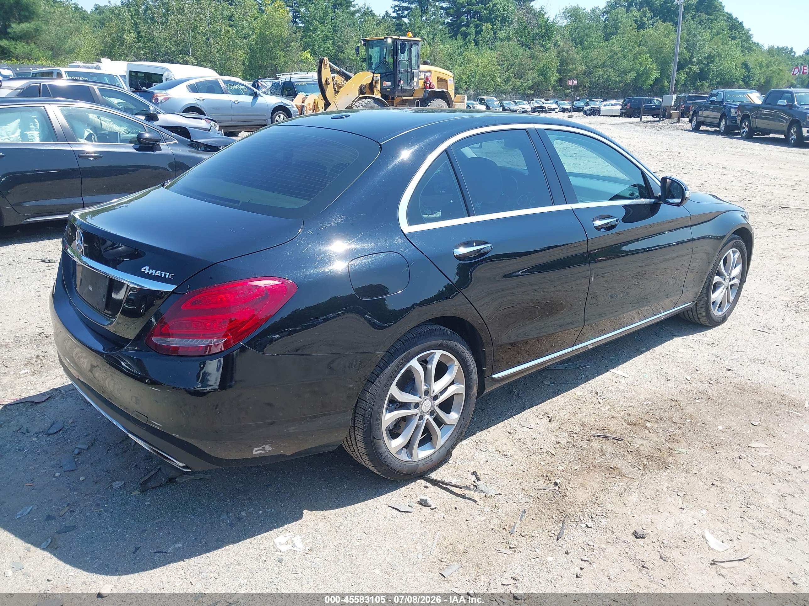 2015 MERCEDES-BENZ C 300 4MATIC