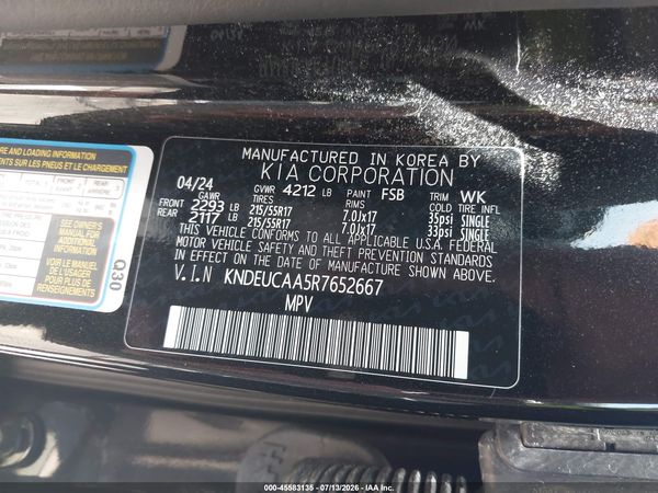 2024 KIA SELTOS S