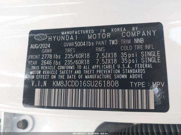2025 HYUNDAI TUCSON HYBRID SEL CONVENIENCE