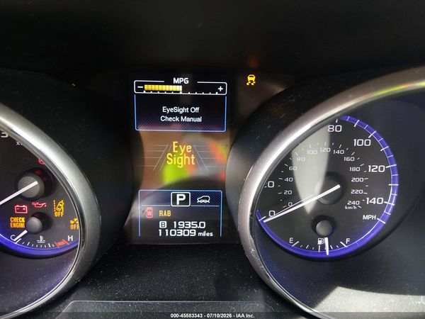 2019 SUBARU OUTBACK 2.5I LIMITED