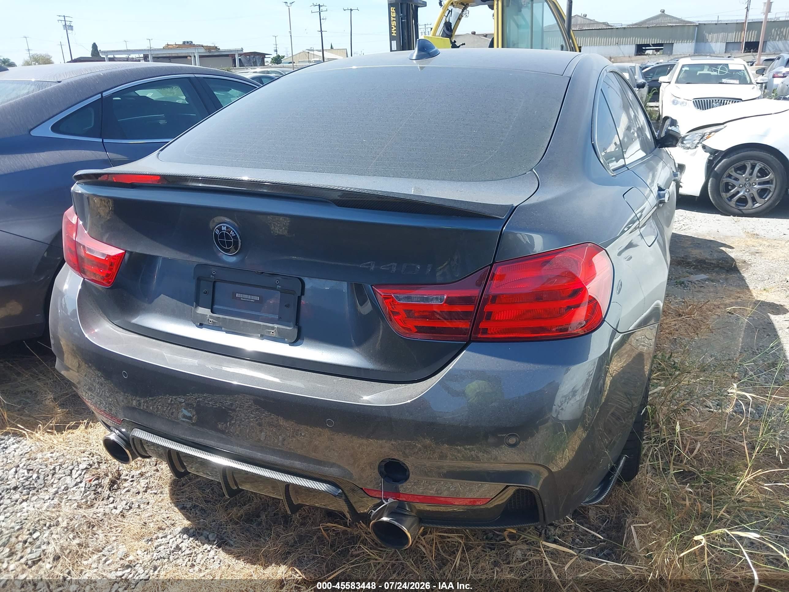 2017 BMW 440I GRAN COUPE GC